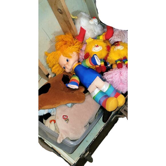 20" Large Vintage 1983 Rainbow Bright Doll Stuffy W/O Dress Hallmark Mattel #10 - Picture 11 of 13